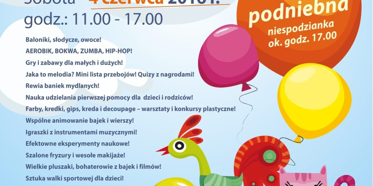 plakat dzień dziecka